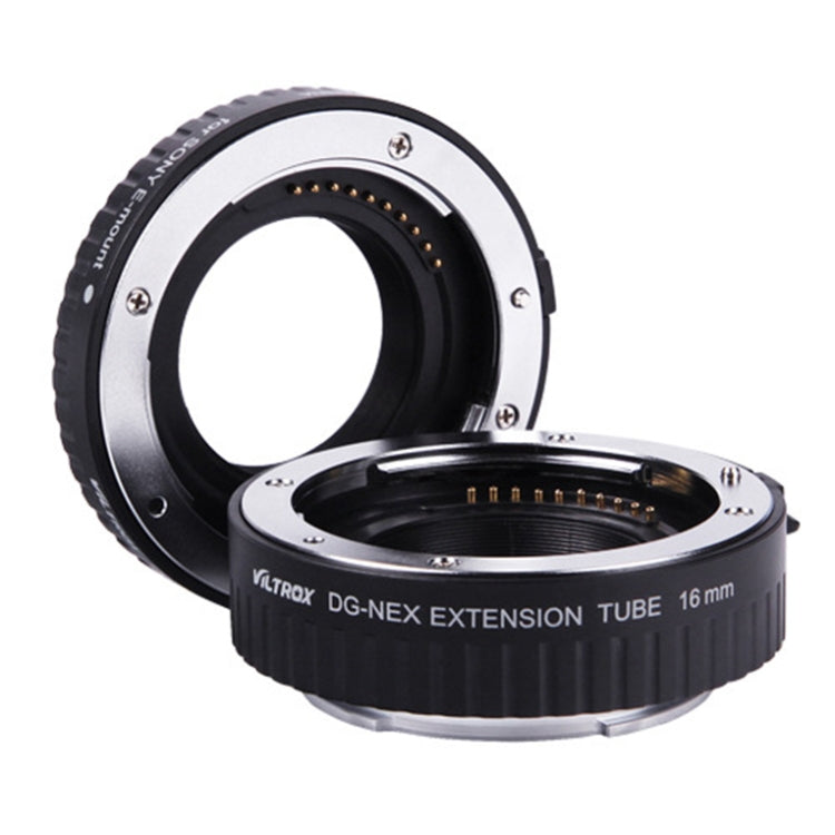 For Sony VILTROX DG-NEX Camera Automatic Close-Up Ring Macro Ring Set - Camera Accessories by VILTROX | Online Shopping UK | buy2fix