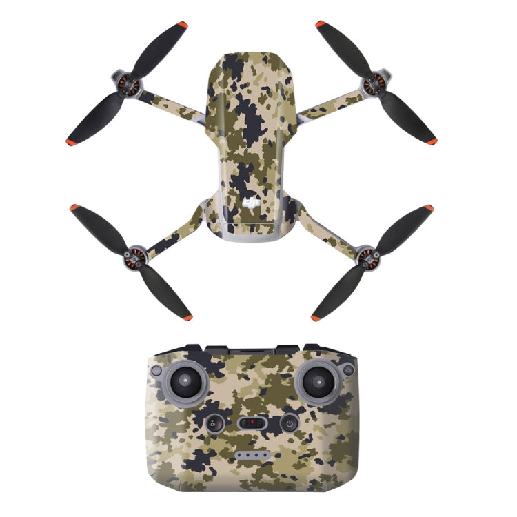 Sunnylife MM2-TZ452 For DJI Mini 2 Waterproof PVC Drone Body + Arm + Remote Control Decorative Protective Stickers Set(Desert Camouflage) - DJI & GoPro Accessories by Sunnylife | Online Shopping UK | buy2fix