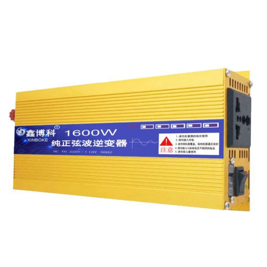 XINBOKE High Power Household Car Sine Wave Inverter 60V 1600W To 220V 800W(Single Display) - In Car by XINBOKE | Online Shopping UK | buy2fix