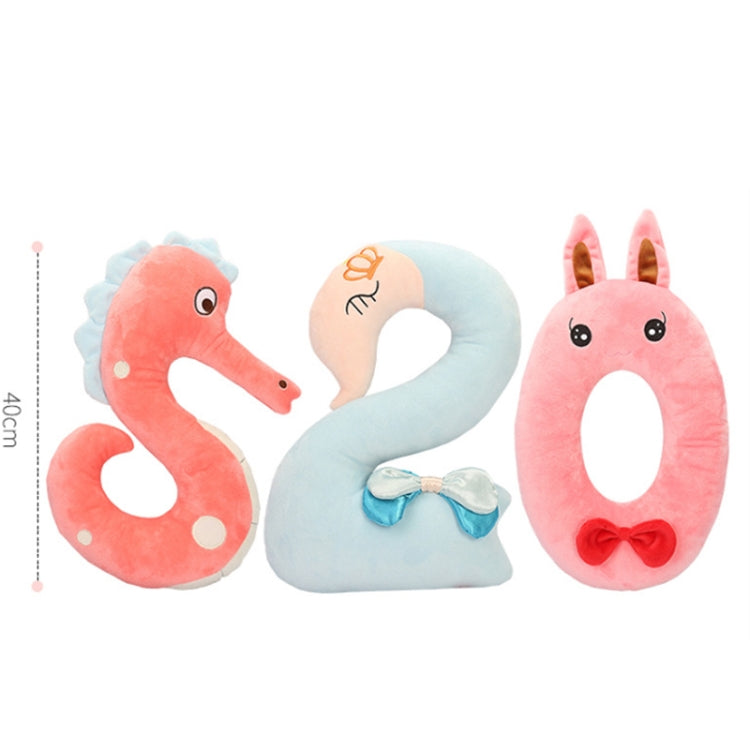 40cm Number Plush Doll Toys Soft Pillow For Kids Children(Number 6) - Soft Toys by buy2fix | Online Shopping UK | buy2fix