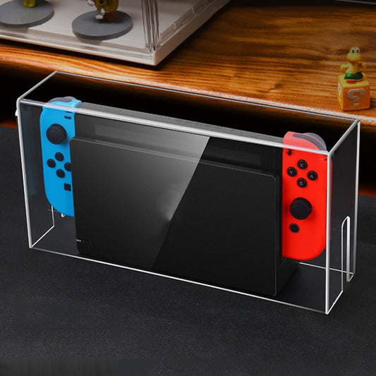 035 for Nintendo Switch/Oled Game Console Display Dustproof Cover, Spec: Transparent - Cases by buy2fix | Online Shopping UK | buy2fix