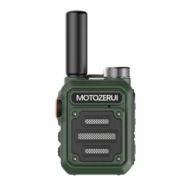 JINLIDE 3-5km 8W 6000mAh Hand-held Walkie Talkie Wireless Copy Frequency Ham Radio(Green) - Consumer Electronics by buy2fix | Online Shopping UK | buy2fix