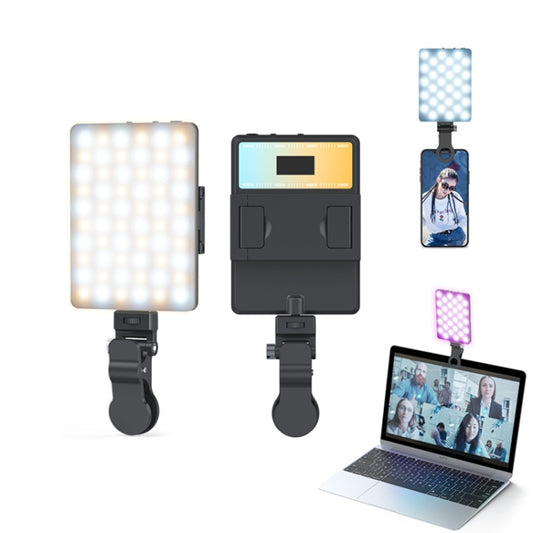 V11 Cool & Warm  With Screen  5W Mobile Phone Fill Light Live Broadcast Pocket Light - Consumer Electronics by buy2fix | Online Shopping UK | buy2fix