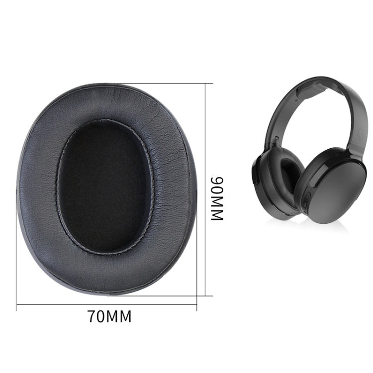 For Skullcandy Crusher 3.0 Wireless/ Crusher Evo /Crusher ANC/ Hesh 3 /VENUE Headphone 2pcs Ear Pads(Brown) - Earmuff & Pad by buy2fix | Online Shopping UK | buy2fix