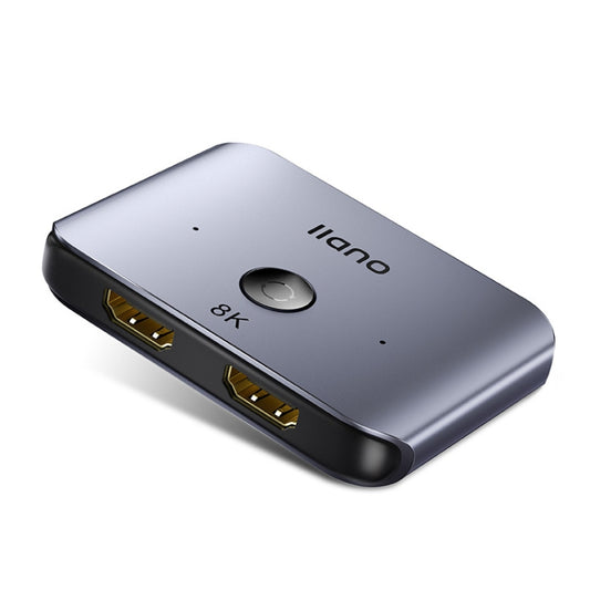 llano LCTS502G HDMI 2 In 1 Out Converter Version 2.1 8K Ultra HD Video - Switch by llano | Online Shopping UK | buy2fix