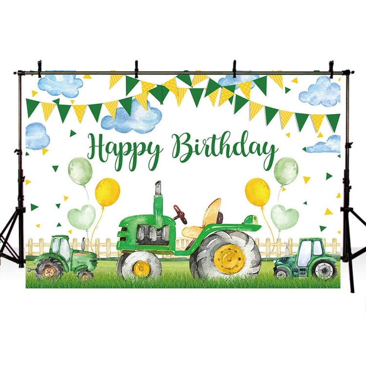 150x210cm Farm Tractor Photography Backdrop Cloth Birthday Party Decoration Supplies -  by buy2fix | Online Shopping UK | buy2fix