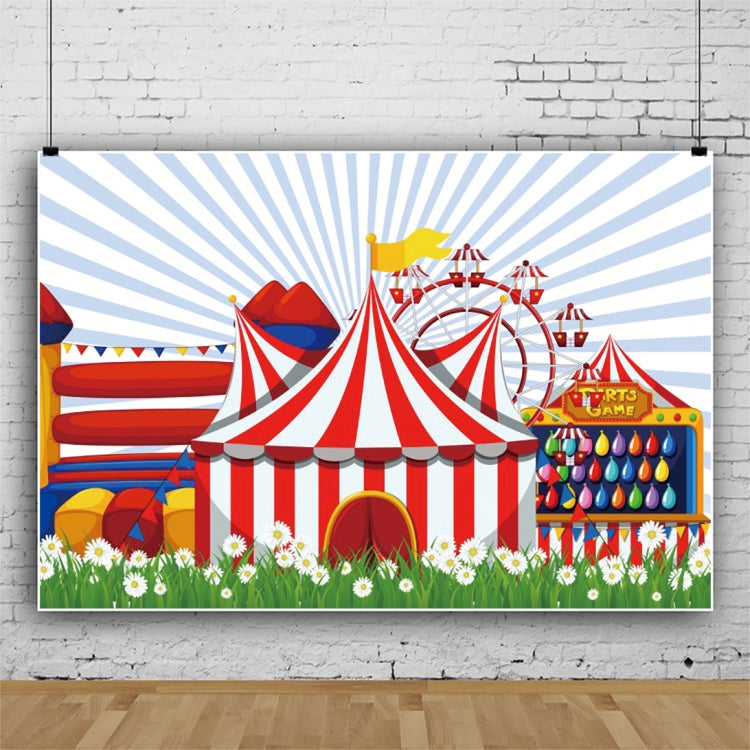 150 x 100cm Circus Clown Show Party Photography Background Cloth Decorative Scenes(MDZ00333) -  by buy2fix | Online Shopping UK | buy2fix