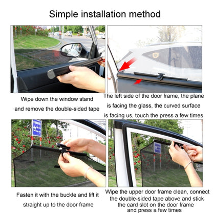 Automobile Automatic Lift Glass Window Sunshade, Specification: 1 Pair Front Window - Window Foils & Solar Protection by buy2fix | Online Shopping UK | buy2fix