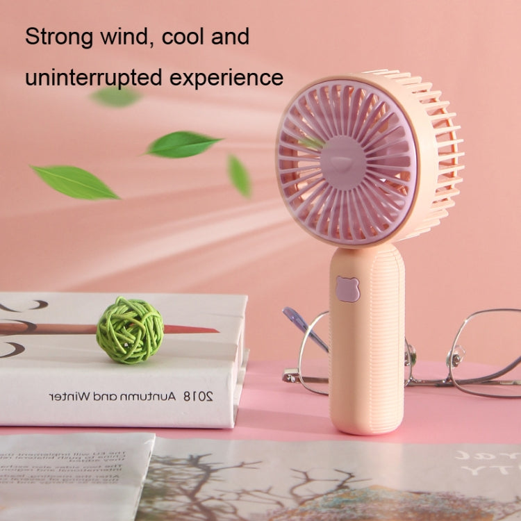 Handheld USB Charging Portable Desktop Small Electric Fan(Green) - Electric Fans by buy2fix | Online Shopping UK | buy2fix