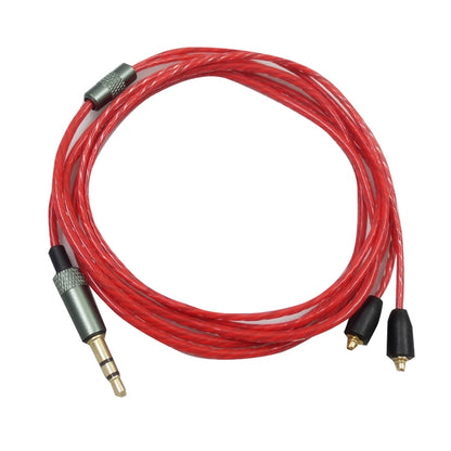 For Shure MMCX / SE215 / SE425 / SE535 / SE846 / UE900 / Waston Headset Cable(Red) - Headset Accessories by buy2fix | Online Shopping UK | buy2fix