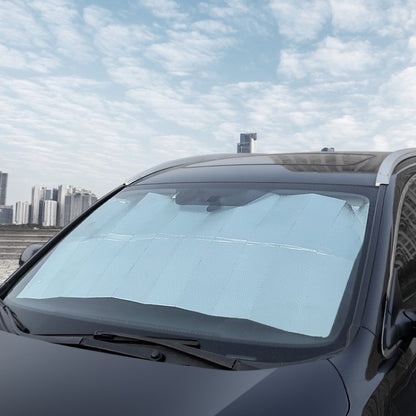 140x70cm Car Front Windshield Sun Protection Heat Insulation Foldable Sunshade - Window Foils & Solar Protection by buy2fix | Online Shopping UK | buy2fix