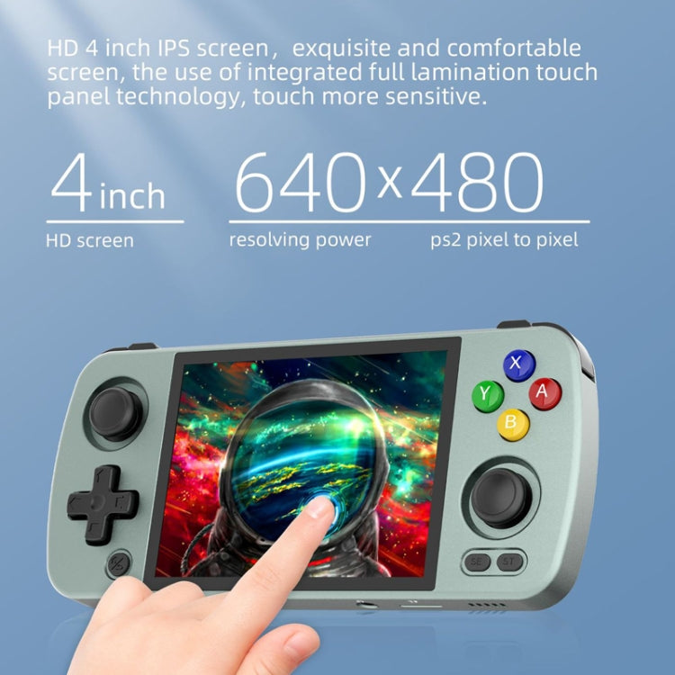 ANBERNIC RG405M Handheld Game Console 4 Inch IPS Touch Screen Aluminum Alloy Android 12 System  128G+256G 4000+Games(Gray) - Pocket Console by ANBERNIC | Online Shopping UK | buy2fix