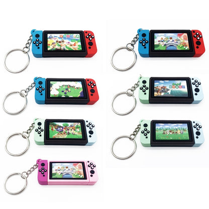 Gamepad Keychain Game Charm Pendant(Pink Small Bridge) - Key Rings by buy2fix | Online Shopping UK | buy2fix