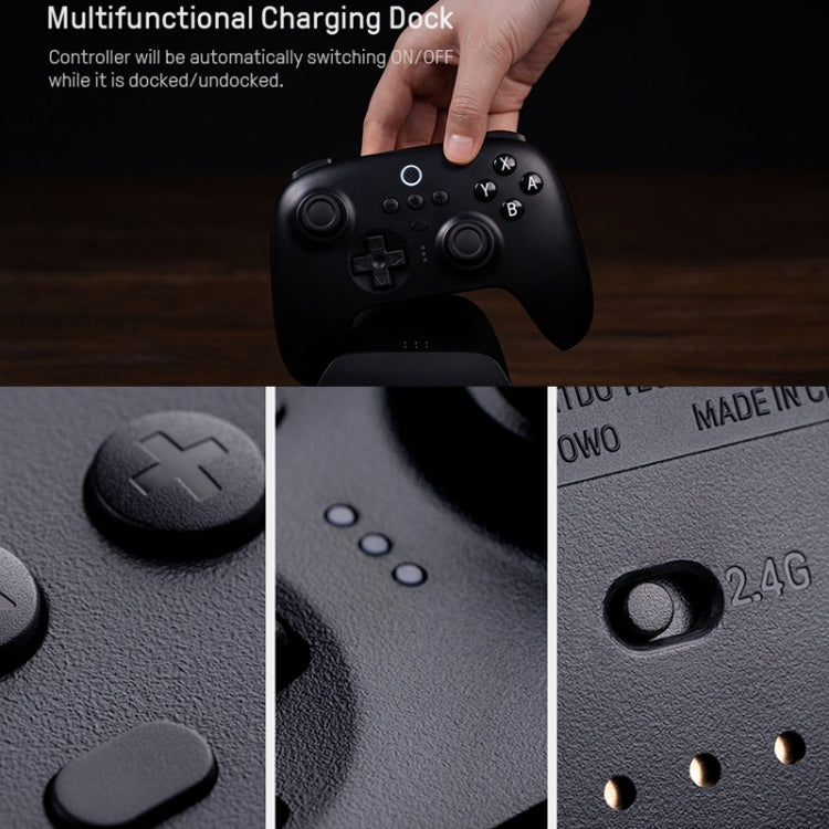 8BitDo For Switch / PC NS Version Wireless Bluetooth Gaming Controller(Black) - Gamepads by 8BitDo | Online Shopping UK | buy2fix