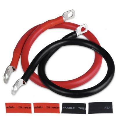 5AWG 50cm 16 Square Car Ship Solar Battery Wire(16-8cm) - Booster Cable & Clip by buy2fix | Online Shopping UK | buy2fix