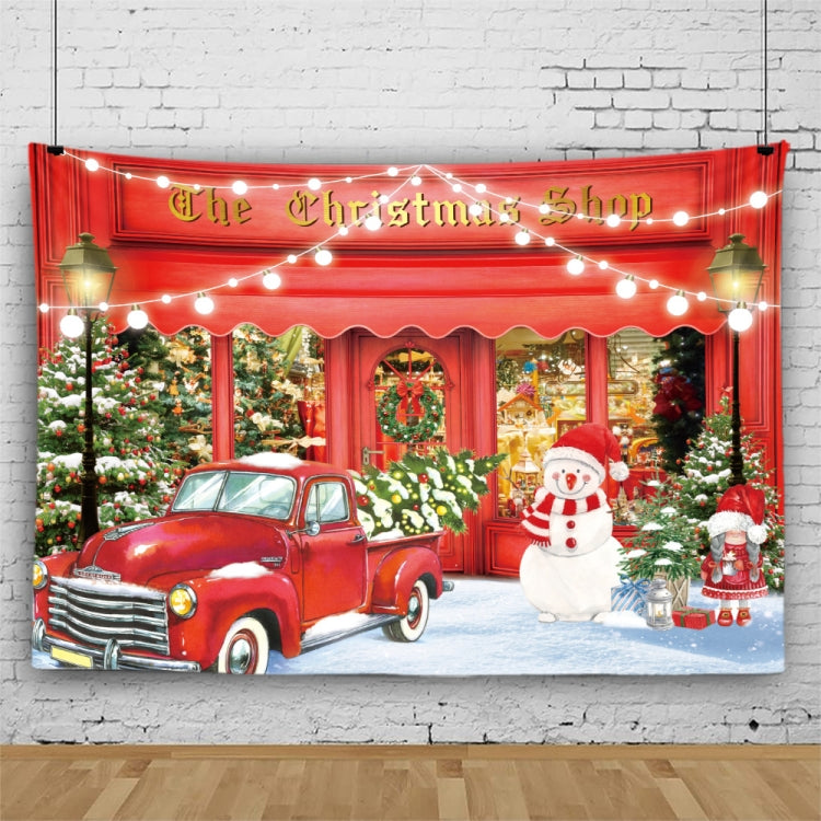 150 x 200cm Peach Skin Christmas Photography Background Cloth Party Room Decoration, Style: 3 - Cartoon by buy2fix | Online Shopping UK | buy2fix