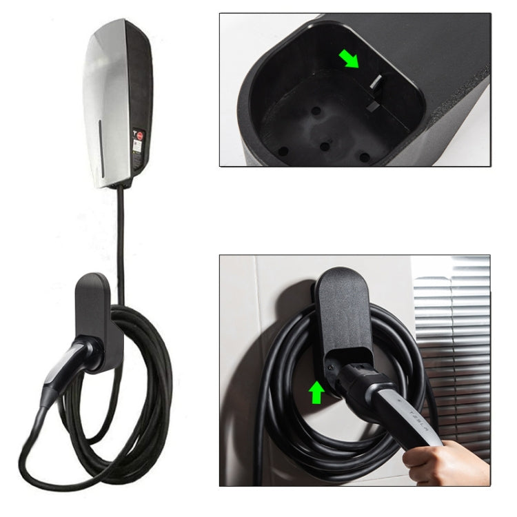 For Tesla Model 3 / X / S / Y Car Charger Wall Storage Bracket(EU Plug) - EV Charger Accessories by buy2fix | Online Shopping UK | buy2fix