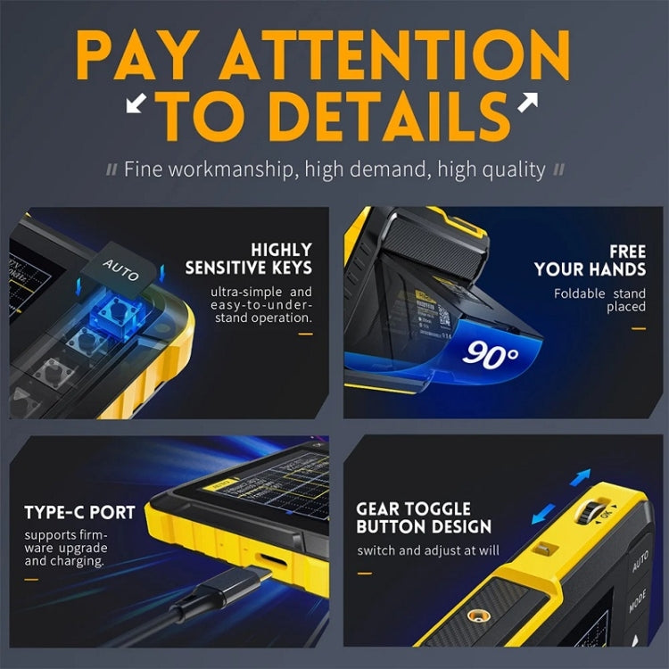 FNIRSI Handheld Small Digital Oscilloscope For Maintenance, Specification: Upgrade - Digital Multimeter by FNIRSI | Online Shopping UK | buy2fix