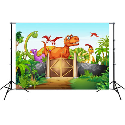 2.1m x 1.5m Dinosaur World Cartoon Photo Shoot Scene Photography Background Cloth(W104) - Camera Accessories by buy2fix | Online Shopping UK | buy2fix