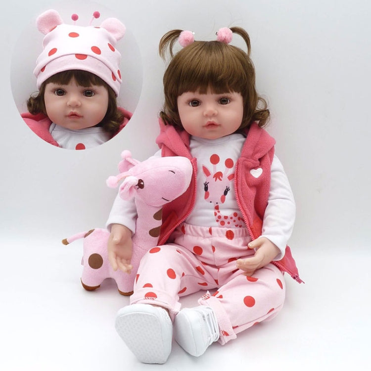 NPK Adorable Lifelike Silicone Baby Girl Doll - Model Toys by buy2fix | Online Shopping UK | buy2fix