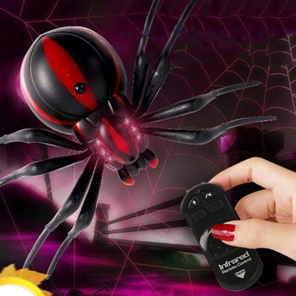 Tricky Funny Toy Infrared Remote Control Scary Creepy Spider, Size: 16*10cm -  by buy2fix | Online Shopping UK | buy2fix