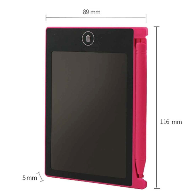 CHUYI 4.4 inch LCD Writing Tablet Portable Electronic Writing Drawing Board Doodle Pads with Stylus for Home School Office(Pink) - Consumer Electronics by buy2fix | Online Shopping UK | buy2fix