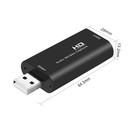 Z32 HDMI Female to HDMI Female Audio Video Capture Adapter Box - Consumer Electronics by buy2fix | Online Shopping UK | buy2fix