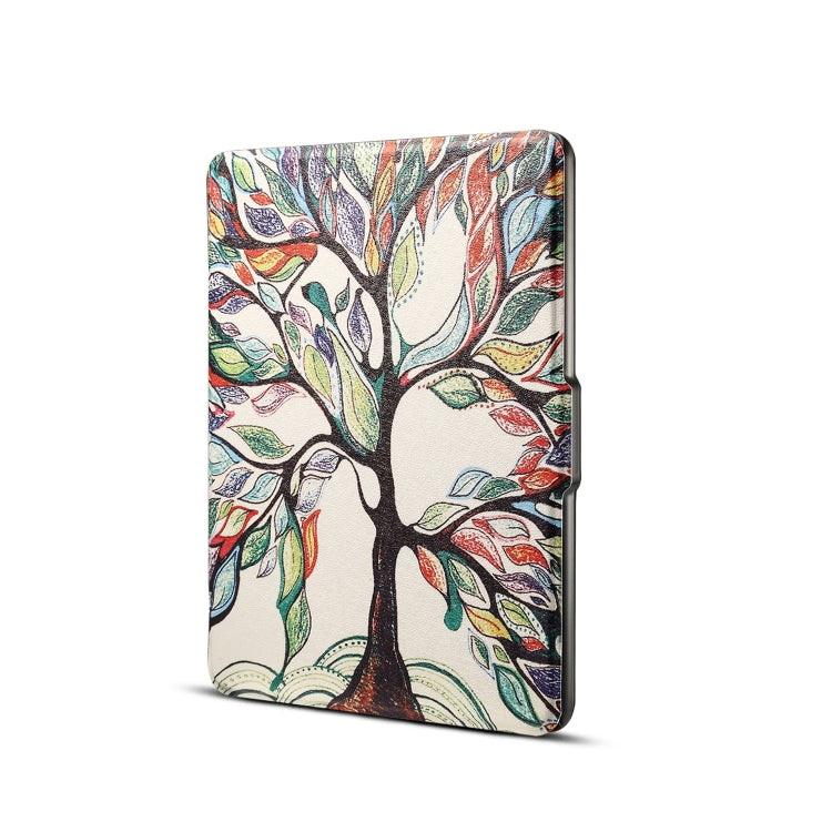 Tree Print Horizontal Flip PU Leather Protective Case for Amazon Kindle Paperwhite 1 & 2 & 3 with Sleep / Wake-up - Mobile Accessories by buy2fix | Online Shopping UK | buy2fix