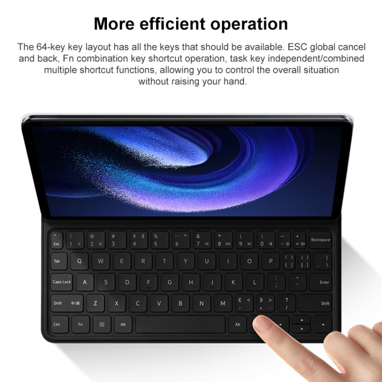 Original For Xiaomi Pad 6 / 6 Pro Keyboard Protective Leather Case (Black) - Others Keyboard by Xiaomi | Online Shopping UK | buy2fix