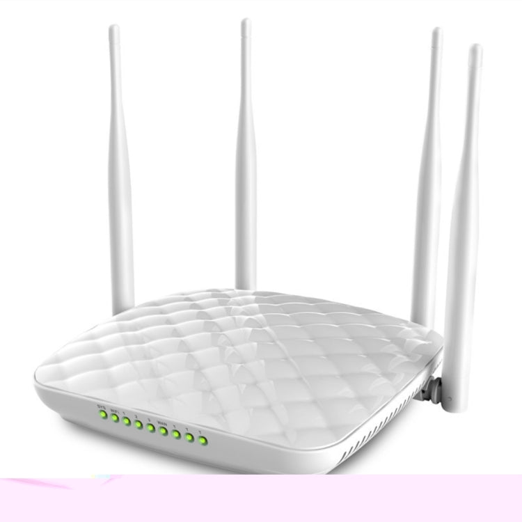 Tenda FH456 Wireless 2.4GHz 300Mbps WiFi Router with 4*5dBi External Antennas(White) - Wireless Routers by Tenda | Online Shopping UK | buy2fix