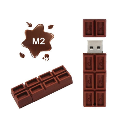 MicroDrive 128GB USB 2.0 Creative Chocolate U Disk - Computer & Networking by MicroDrive | Online Shopping UK | buy2fix