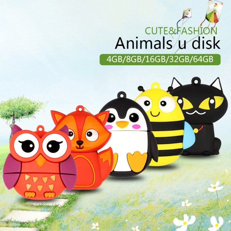 MicroDrive 4GB USB 2.0 Creative Cute Bee U Disk - Computer & Networking by MicroDrive | Online Shopping UK | buy2fix